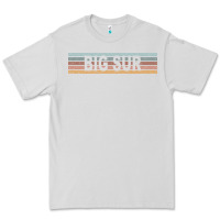 Dove Grey big sur california ca usa retro sweatshirt Premium Tee - linhVisuals