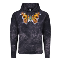Cloud Black Question Mark Butterfly Vintage Hoodie - LillyAllenDesigns