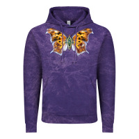 Cloud Purple Question Mark Butterfly Vintage Hoodie - LillyAllenDesigns