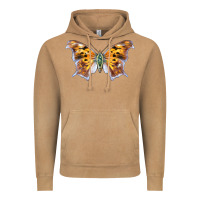 Vintage Camel Question Mark Butterfly Vintage Hoodie - LillyAllenDesigns