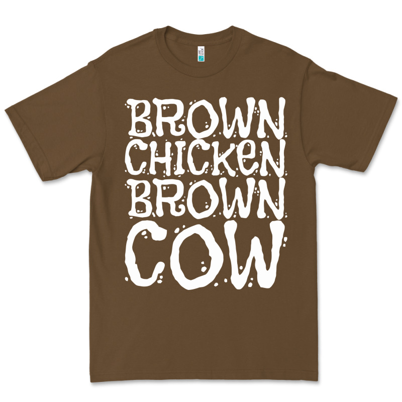 Brown Chicken Brown Cow Premium Tee by linhVisuals | Teevron