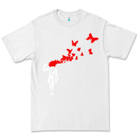 White banksy Premium Tee - linhVisuals