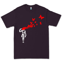 Plum banksy Premium Tee - linhVisuals