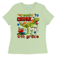 Matcha ready to crush 6th grade Ladies Tee - BundleAndBundleShop