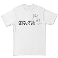 White studio ghibli3 Premium Tee - linhVisuals