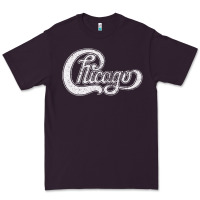 Plum chicago retro styled faded design Premium Tee - linhVisuals