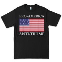 Pro America Anti Trump Shirt   American Usa Flag Resist T Shirt Premium Tee | Teevron