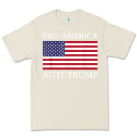 Bone pro america anti trump shirt   american usa flag resist t shirt Premium Tee - linhVisuals