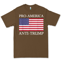 Cacao pro america anti trump shirt   american usa flag resist t shirt Premium Tee - linhVisuals