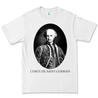 White comte de saint germain occultist philosopher Premium Tee - linhVisuals