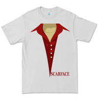 Dove Grey scarface Premium Tee - linhVisuals