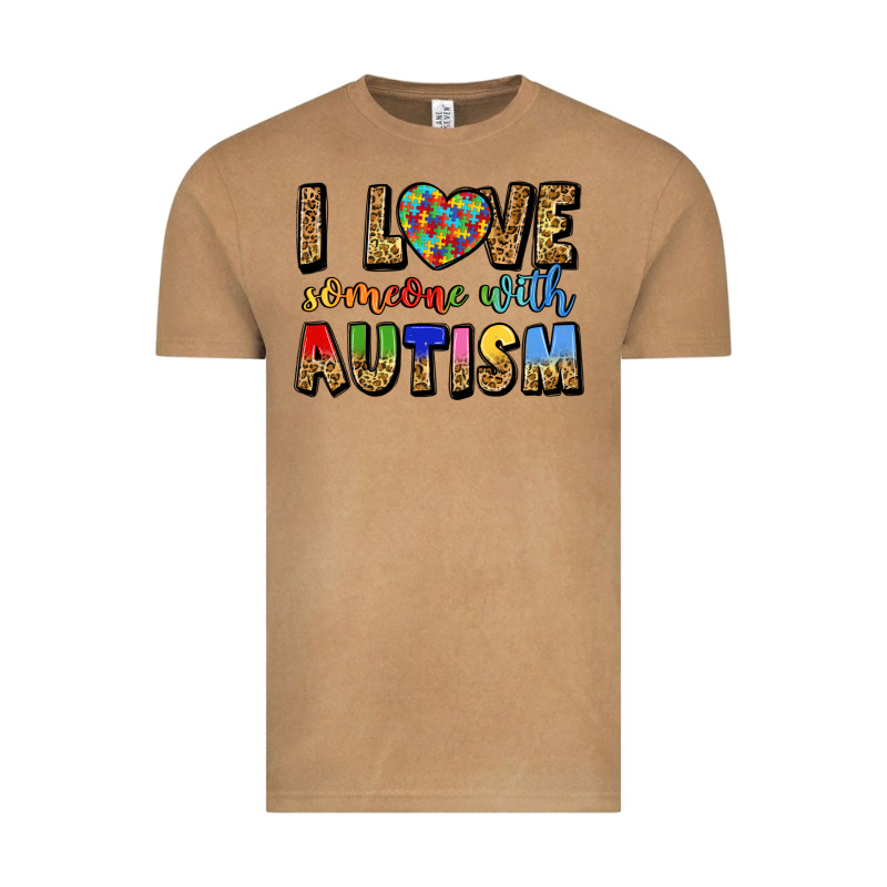 I Love Someone With Autism Vintage Tee by LillyAllenDesigns | Teevron