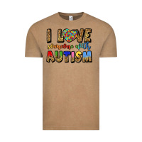Vintage Coffee i love someone with autism Vintage Tee - LillyAllenDesigns
