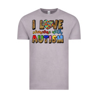 Vintage Zinc i love someone with autism Vintage Tee - LillyAllenDesigns