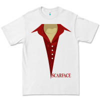 White scarface Premium Tee - linhVisuals