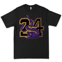 Black Mamba #24 Premium Tee - linhVisuals