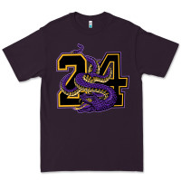 Plum Mamba #24 Premium Tee - linhVisuals