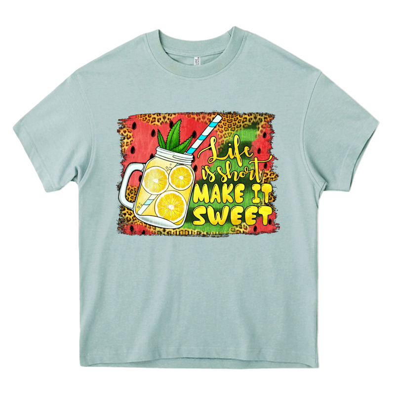 Life Is Short Make It Sweet Heavy Core Tee by Jasminsmagicworld | Teevron