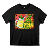 Black life is short make it sweet Heavy Core Tee - Jasminsmagicworld