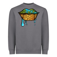 Storm summer vibes pineapple lips Heavyweight Sweatshirt - Jasminsmagicworld