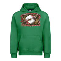 Emerald Baseball Lips Urban Hoodie - Jasminsmagicworld