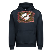 Navy Baseball Lips Urban Hoodie - Jasminsmagicworld