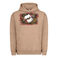 Pigment Burro Baseball Lips Urban Hoodie - Jasminsmagicworld
