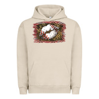 Pigment French Oak Baseball Lips Urban Hoodie - Jasminsmagicworld