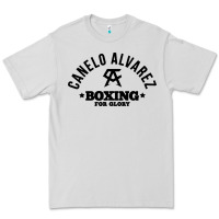 Dove Grey canelo alvarez boxing Premium Tee - linhVisuals