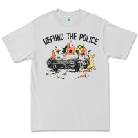 Dove Grey defund the police Premium Tee - linhVisuals