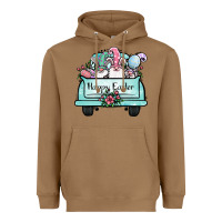 Toasted Coconut easter gnomes truck Heavyweight Hoodie - Jasminsmagicworld