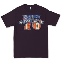 Plum spirit of 76    bicentennial Premium Tee - linhVisuals