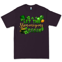 Plum Let the shenanigans begin St. Patricks Day Premium Tee - FaDigitalArtStudio