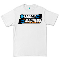 White MARCH MADNESS Premium Tee - linhVisuals