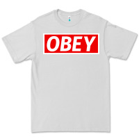 Dove Grey obey Premium Tee - linhVisuals