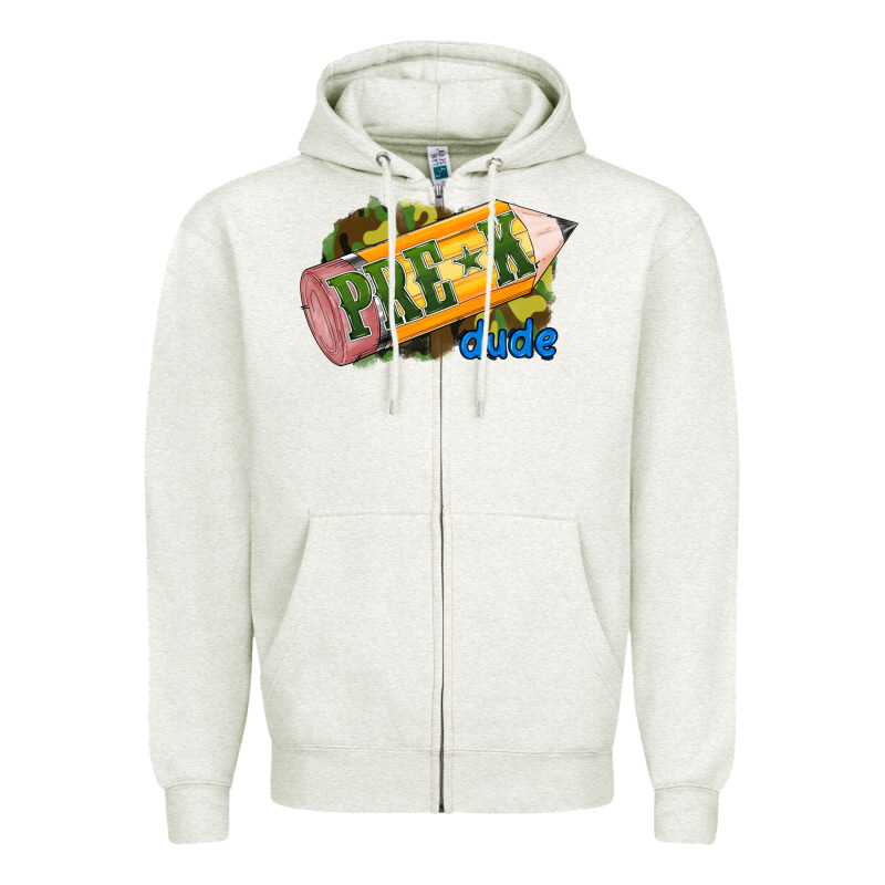 Pre -k Zipper Hoodie by RanaPortraitStore | Teevron