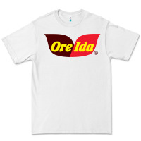 White Ore-Ida Premium Tee - linhVisuals