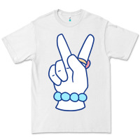 White girl peace sign Premium Tee - linhVisuals