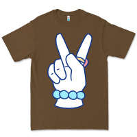 Cacao girl peace sign Premium Tee - linhVisuals