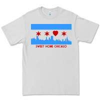 Dove Grey sweet home chicago Premium Tee - linhVisuals