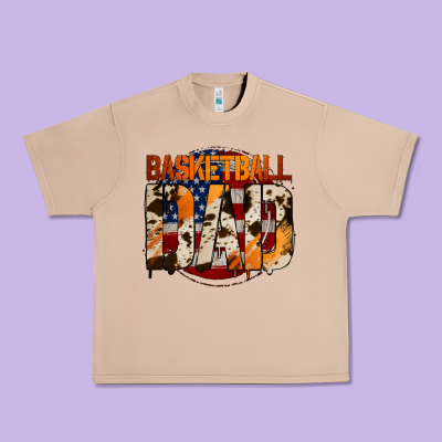 Basketball Dad Urban Heavy Tee Designed By Jasminsmagicworld