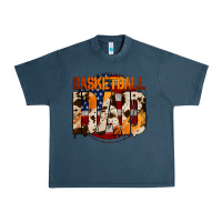 Midnight Navy basketball dad Urban Heavy Tee - Jasminsmagicworld