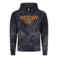 Cloud Black Painted Lady Vintage Hoodie - LillyAllenDesigns