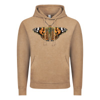 Vintage Coffee Painted Lady Vintage Hoodie - LillyAllenDesigns