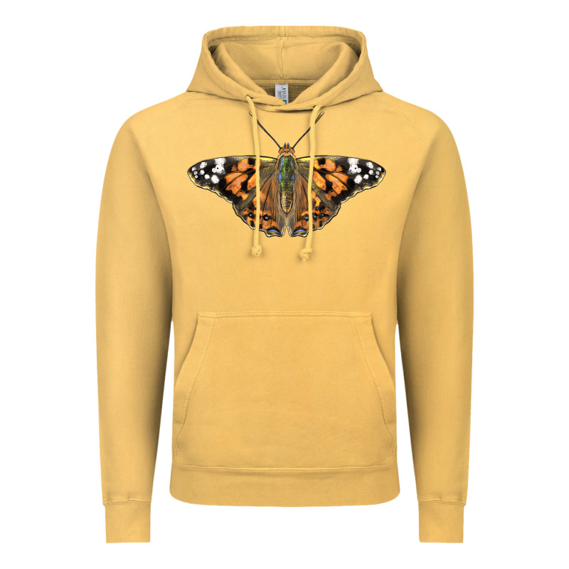 Painted Lady Vintage Hoodie by LillyAllenDesigns | Teevron