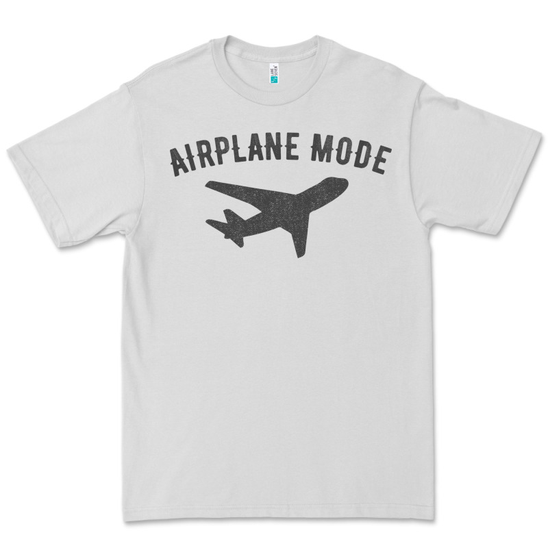 Airplane Mode Funny Traveling Design With Flying Plane Premium Tee by linhVisuals | Teevron
