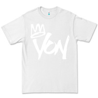 White KING VON MERCH Premium Tee - linhVisuals
