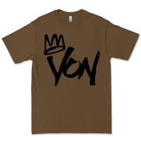 Cacao KING VON Premium Tee - linhVisuals