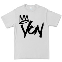 Dove Grey KING VON Premium Tee - linhVisuals