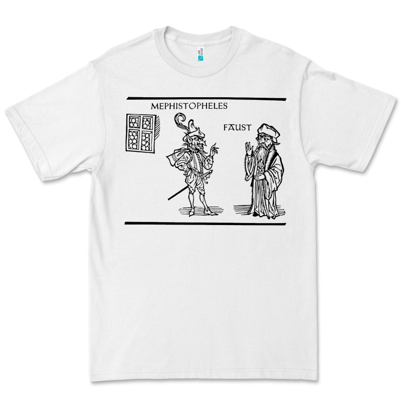 Doctor Faustus Vintage Illustration Design Premium Tee by linhVisuals | Teevron